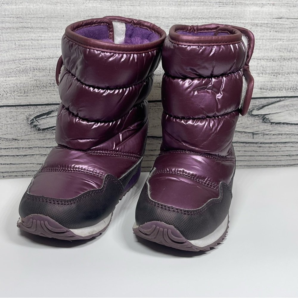 Tanleewa Waterproof Kids Snow Boots Warm Faux Fur Sz 29 - Picture 1 of 8